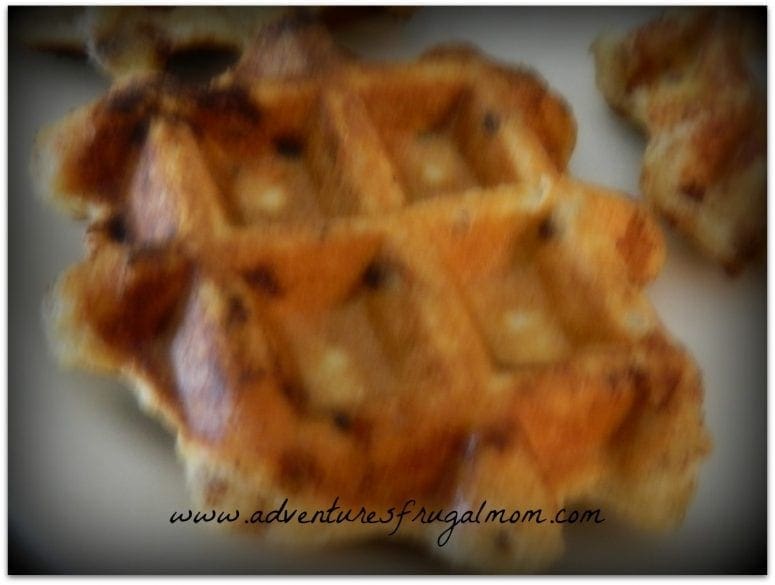 Cinnamon Roll Waffles from NC Lifestyle Blogger Adventures of Frugal Mom
