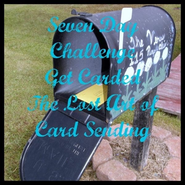 The Lost Art of Card Sending Day #1 from North Carolina Lifestyle Blogger Adventures of Frugal Mom