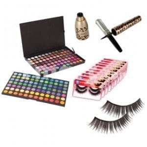Holiday Gift Guide: Eye shadow Palette Eyelash Liner Makeup Kit