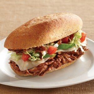 Magnificent Mole Chicken Torta