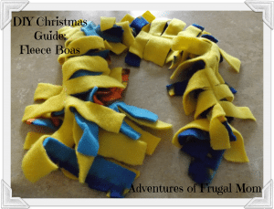 AFM Fleece Boa