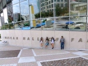 nascar hall of fame outside