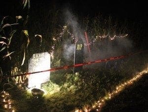 haunted corn maze