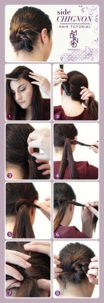 Hair Tutorial: Side Chignon–The French Bun