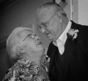 Here are my parents at their 50th wedding anniversary. They would have been married 55 years this February 27. 