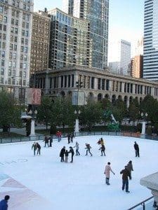 ice skating
