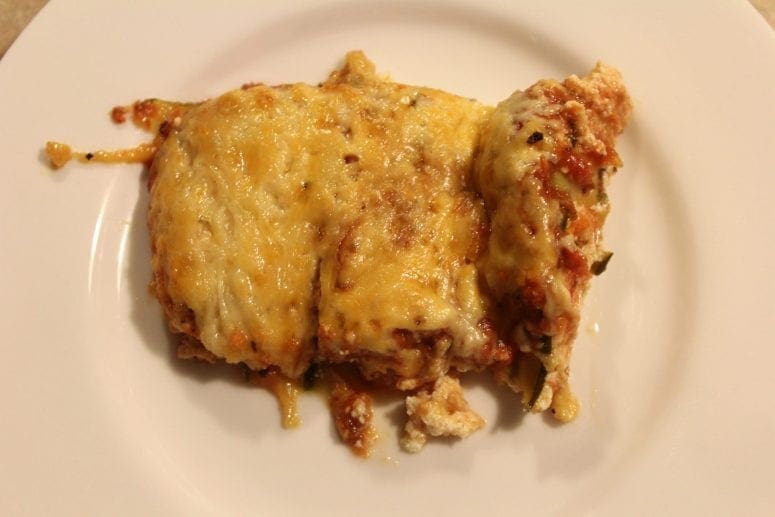 How I Made Zucchini Lasagna From Scratch