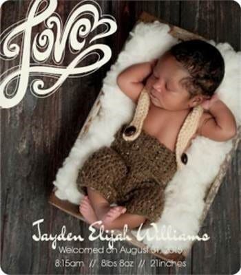 baby announcement