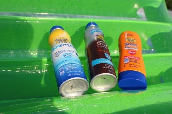 banana boat sunscreen