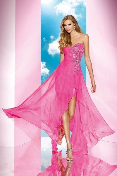 pink dress