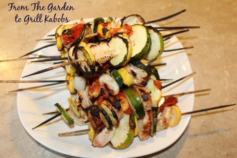 From the Garden to Grill Kabobs