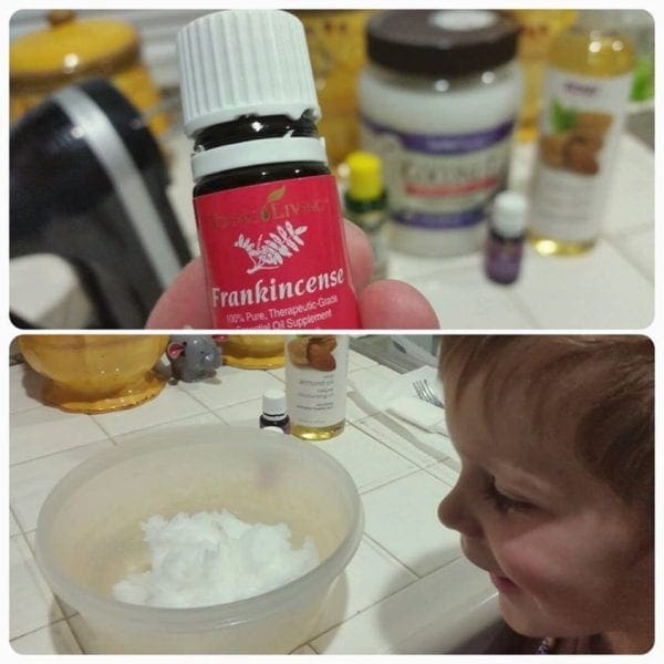 face cream with grandson