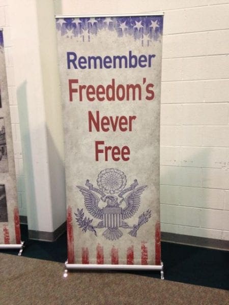 Freedom's not free