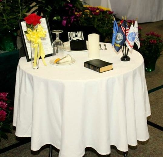 MIA POW Table