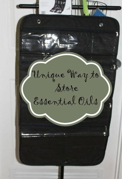 Unique Way to Store Essential Oils
