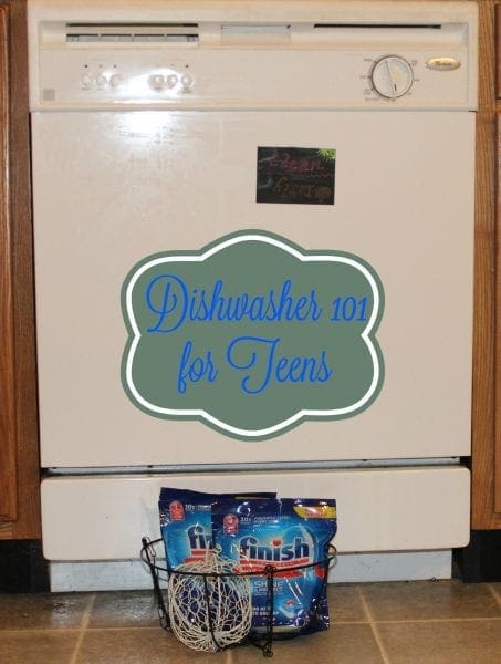 finish dishwasher 101 for teens