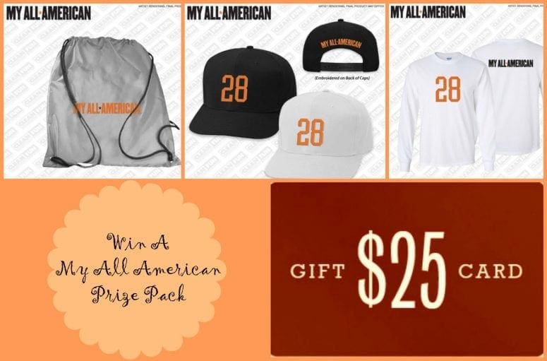 My All American Giveaway