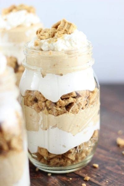 No-Bake Fluffernutter Parfaits - HMLP 60 Feature