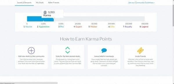 dealsptr karma
