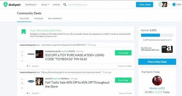 dealsptr screenshot