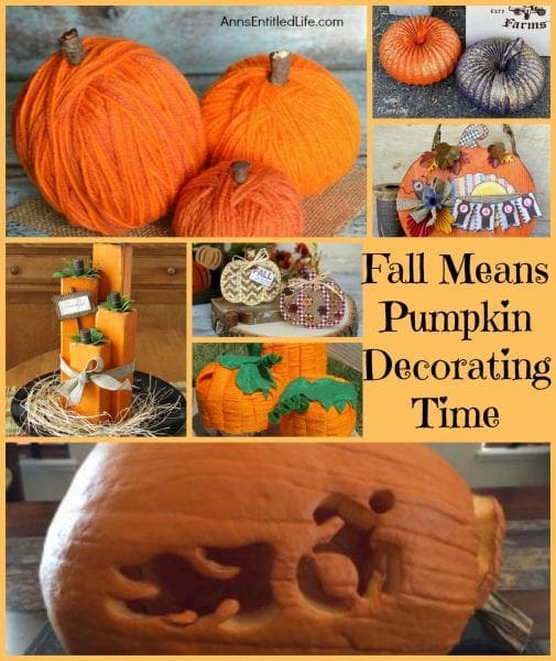 pumpkin decorating time