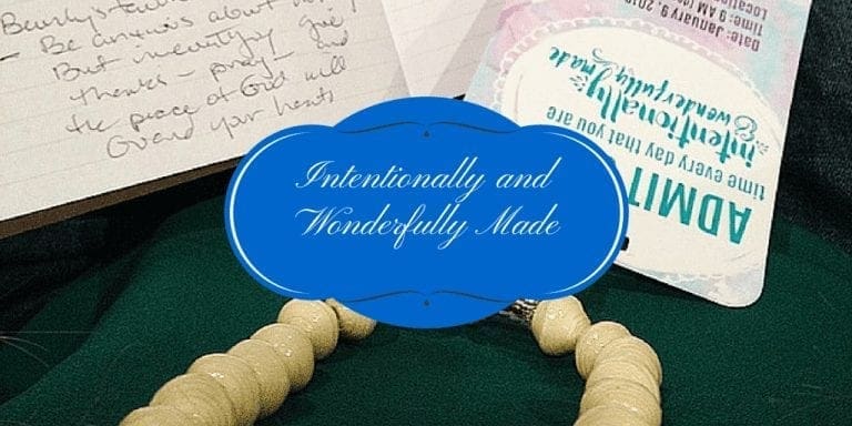 Intentionally and Wonderfully Made