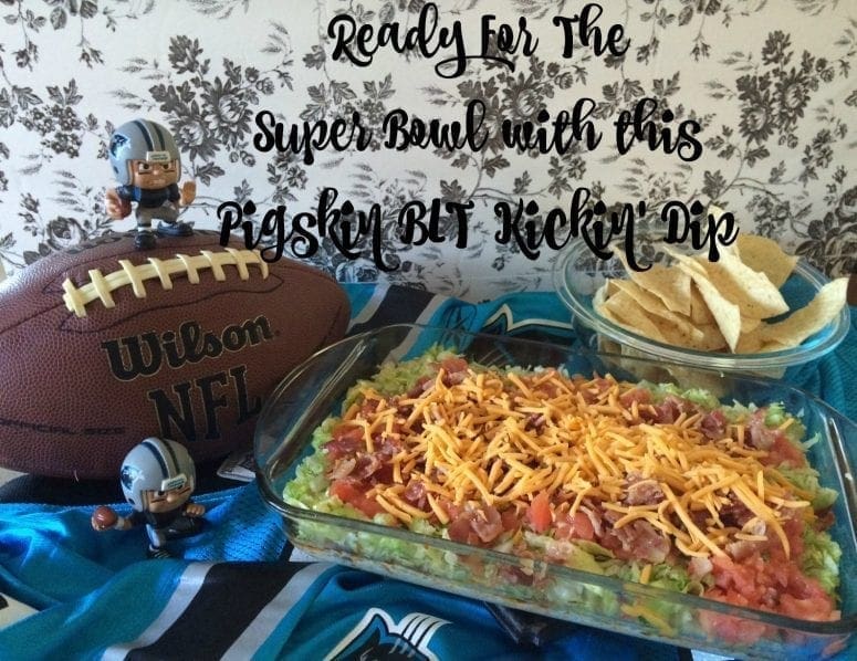 Ready for the Super Bowl with This Pigskin BLT Kickin’ Dip