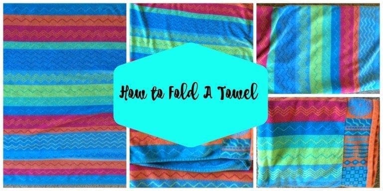 How To Fold A Towel