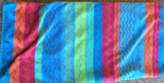 how to fold a towel
