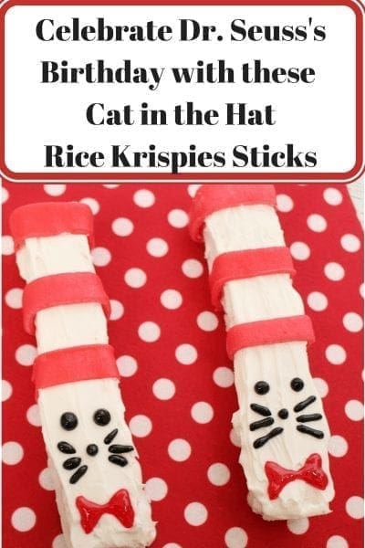 cat in the hat rice krispies sticks