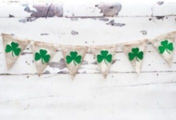 burlap banner