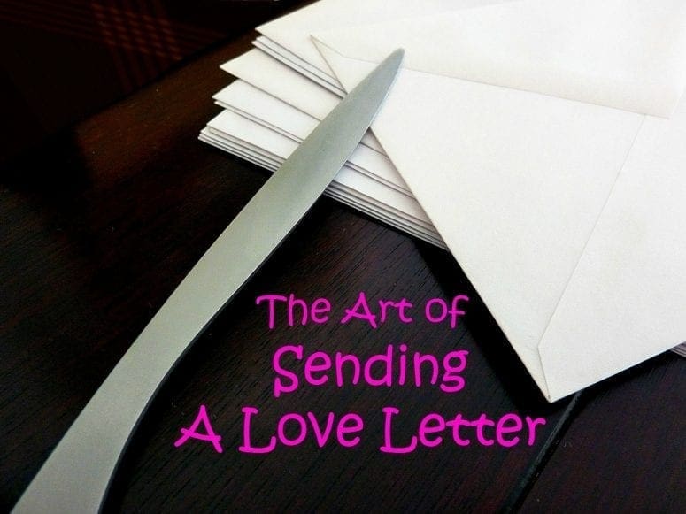 The Art of  Sending a Love Letter