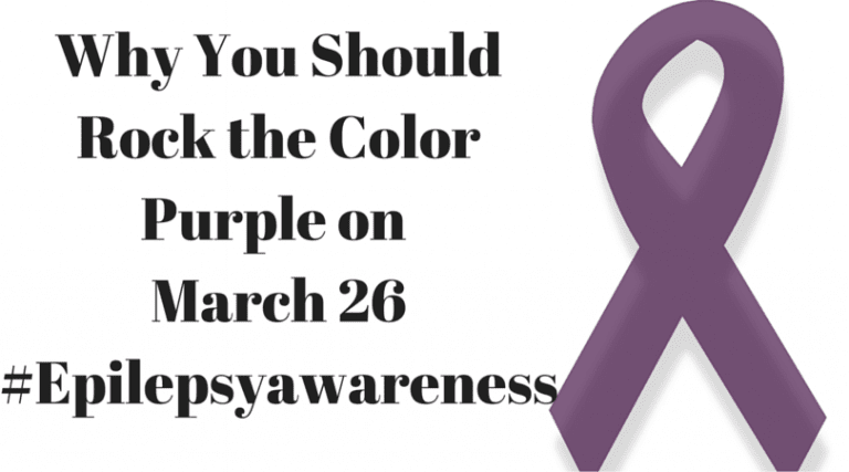 Why You Should Rock the Color Purple on March 26 #epilepsyawareness