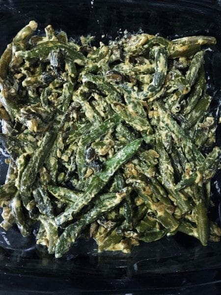 Green Bean Casserole In-Process #8