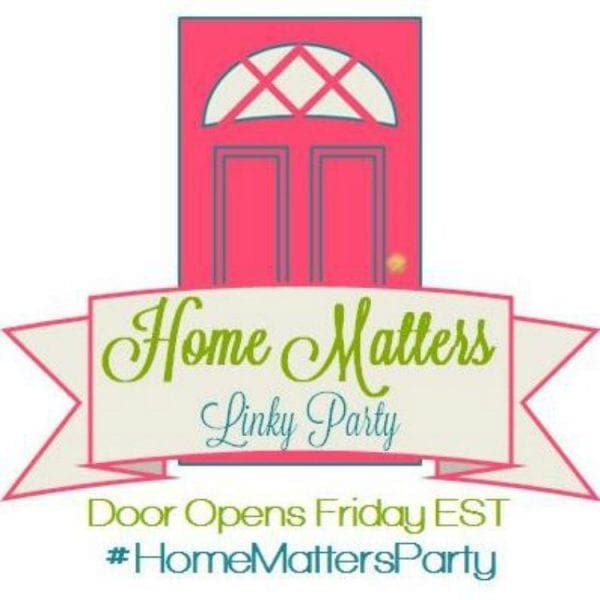 Home Matters Linky Party #109
