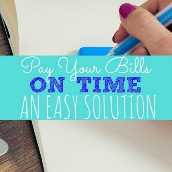 The Easy Way to Pay Your Bills on Time