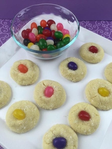 Made From Scratch Jelly Bean Sugar Cookies