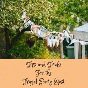 frugal party host tips