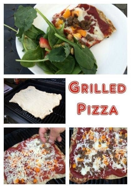 Grilled Pizza 