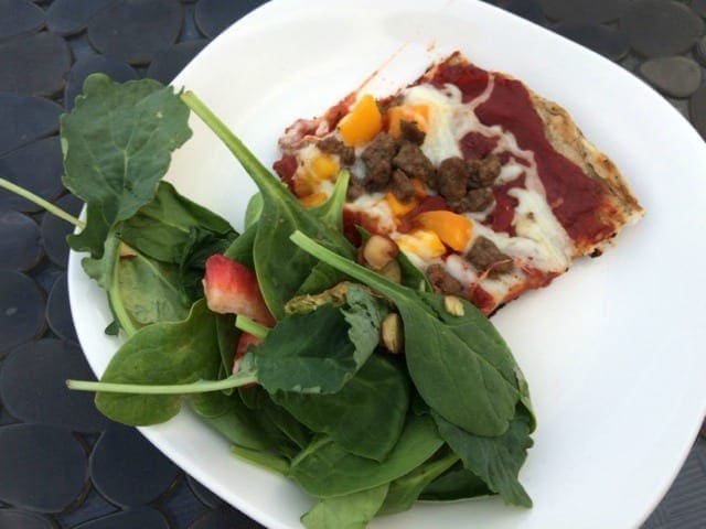 Grilled Pizza