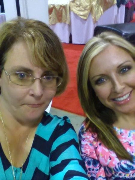 Queen J and I at Southern Women's Show