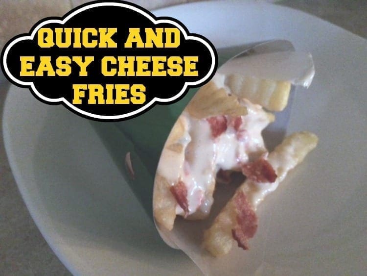 Quick and Easy Cheese Fries
