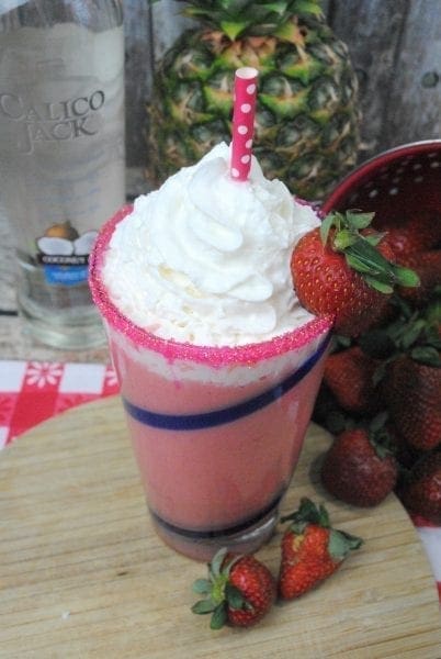 pineapple strawberry pina colada