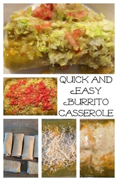 quick and easy Burrito Casserole