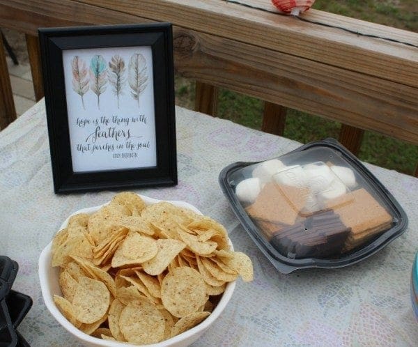 Gracie's party chic fil a s'mores kit