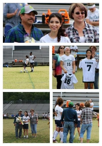 Senior soccer night