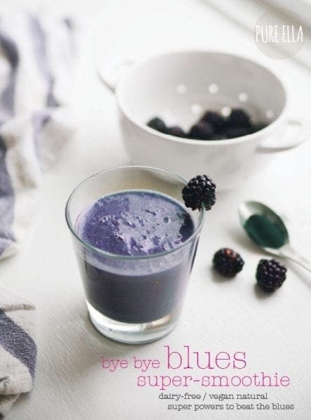 bye bye blues smoothie