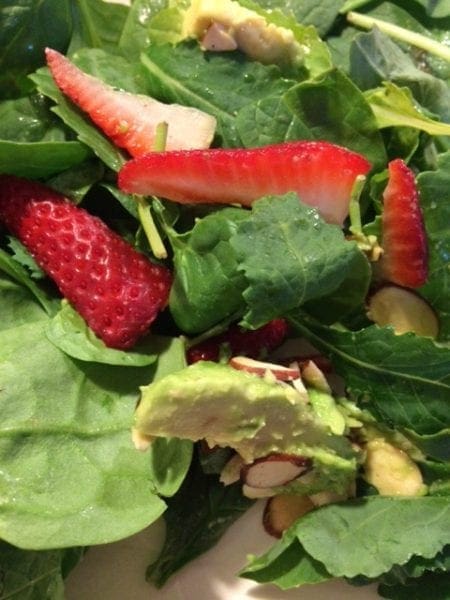 strawberry avocado salad