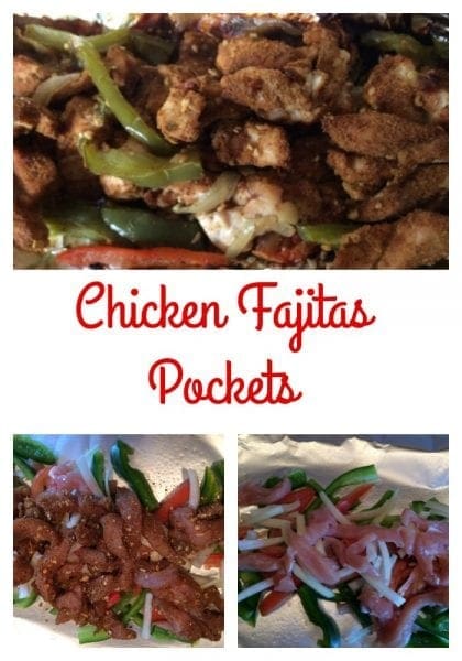 Chicken Fajitas Pockets