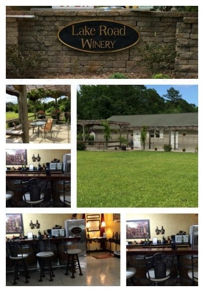 Lake Road Winery Collage